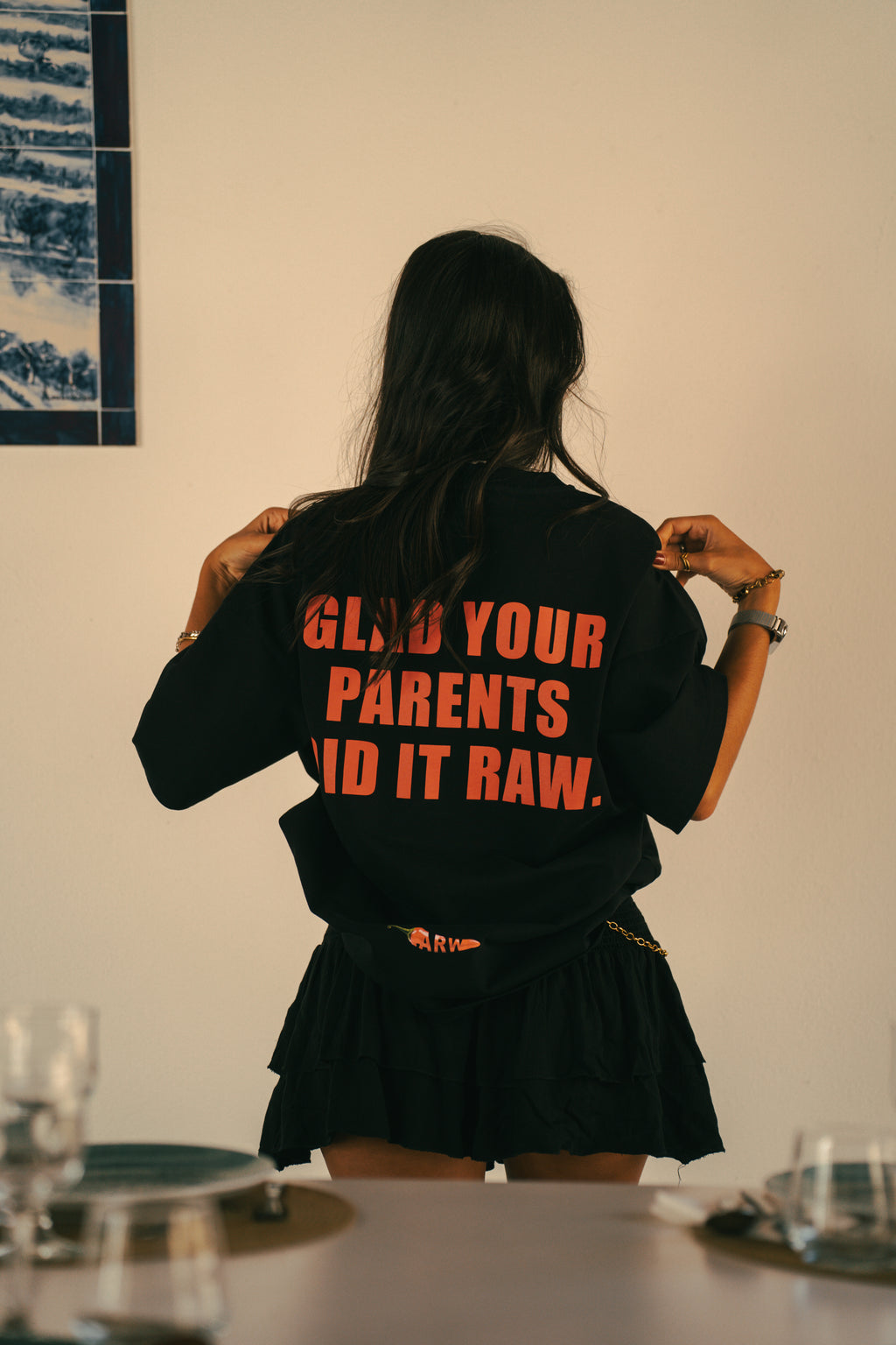 GLAD YOUR PARENTS TEE